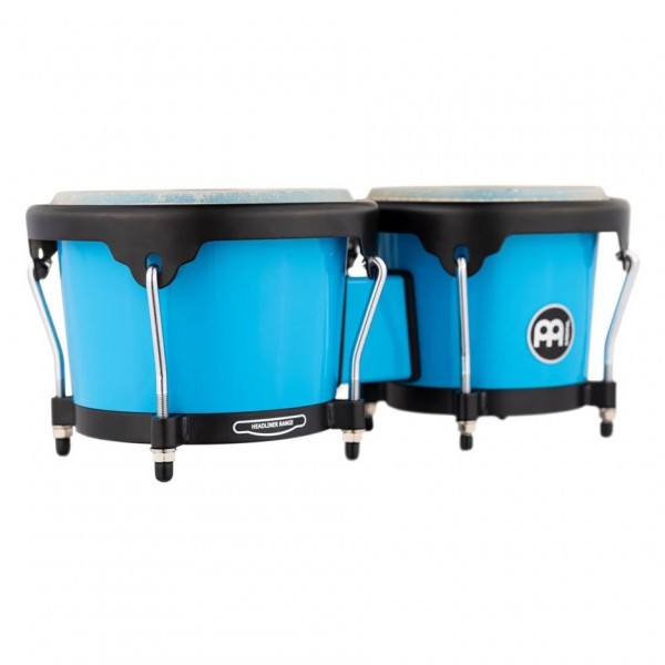 Meinl Journey Series Molded ABS Bongo, Glacier Blue - Angle
