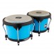 Meinl Journey Series Molded ABS Bongo, Glacier Blue - Angle 2