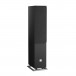 DALI OBERON 5 Floorstanding Speakers, Black with Grille Attached