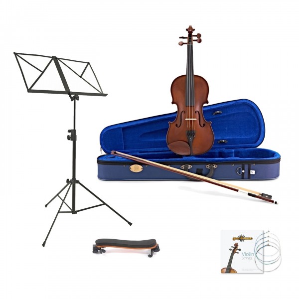 Stentor Student 1 Violin, 1/2 + Accessory Pack