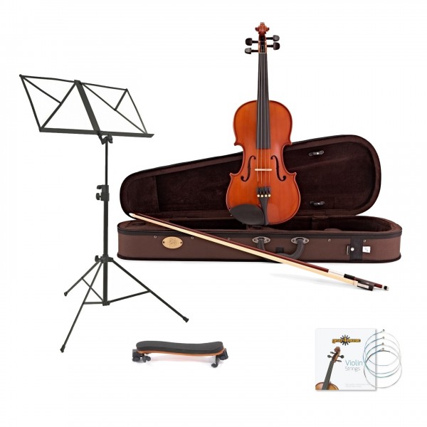 Stentor Student Standard Violin, 1/2 + Accessory Pack