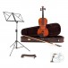 Stentor Student Standard Violin, 1/4 + Accessory Pack