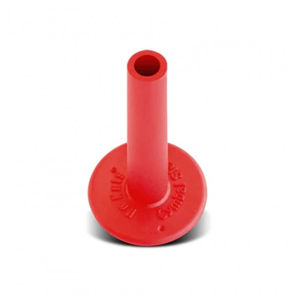 No Nuts Cymbal Sleeves 3pk, Red - Single