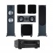 Denon AVC-X3800H & Bronze 500 5.1 Speaker Package, Black