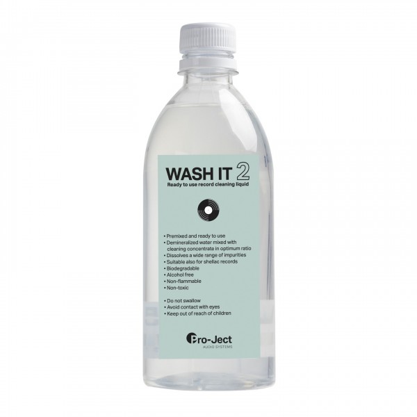 Pro-Ject Wash-IT II Vinyl Cleaning Fluid, 500ml