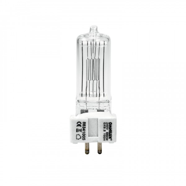 Omnilux 240V/650W Dimmable Effect Lamp, 3000K