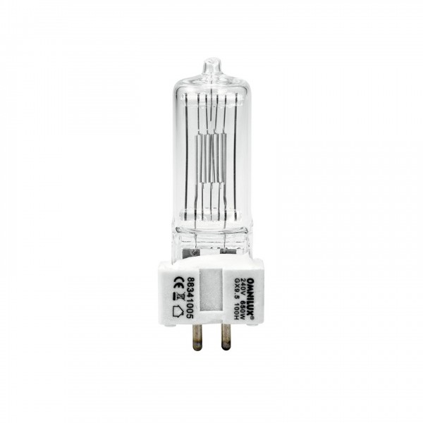 Omnilux 240V/650W Dimmable Effect Lamp, 3200K