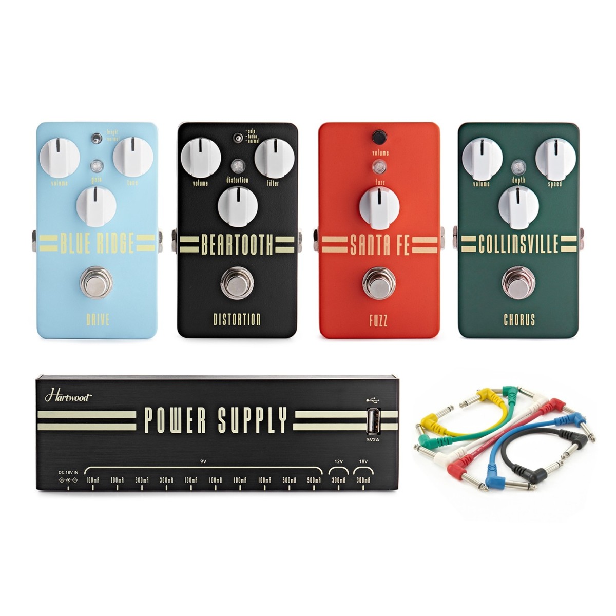 Click to view product details and reviews for Hartwood Classic Rock Guitar Effects Pedal Pack.