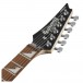 Ibanez GRGM21 GIO miKro Left Handed, Black Night - Headstock