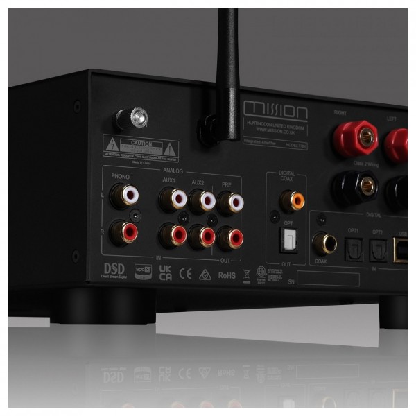 Mission 778x Integrated Amplifier, Detail Photo
