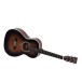 Sigma S00M-18-SB Acoustic Guitar, Sunburst - Angle