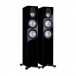 Monitor Audio Silver 300 7G floorstanding speakers, black