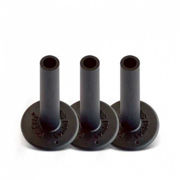 No Nuts Cymbal Sleeves 3pk, Black