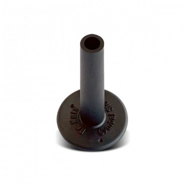 No Nuts Cymbal Sleeves 3pk, Black - Single
