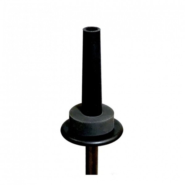 No Nuts Cymbal Sleeves 3pk, Black - Mounted