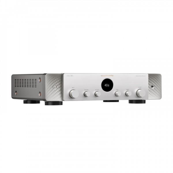 Marantz Stereo 70s Two Channel Receiver, Silver Angled