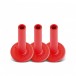 No Nuts Cymbal Sleeves 3pk, Red