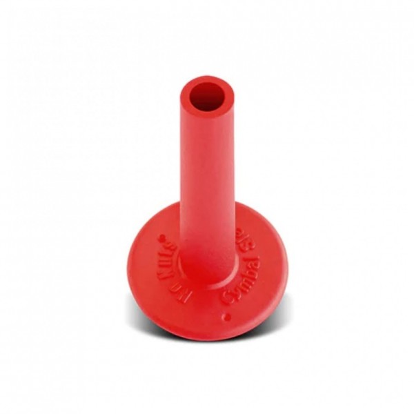 No Nuts Cymbal Sleeves 3pk, Red - Single