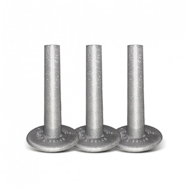 No Nuts Cymbal Sleeves 3pk, Silver
