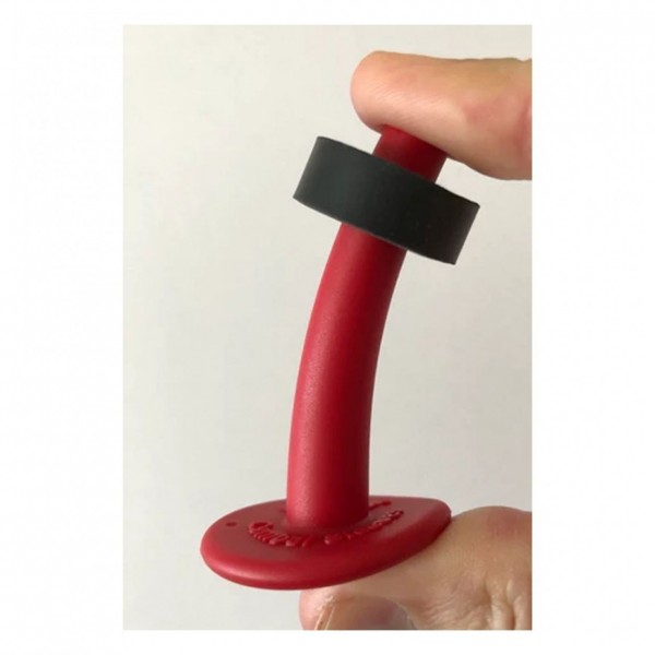 No Nuts CymRing 6pk, Black - Top as nut 