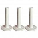 No Nuts Cymbal Sleeves 3pk, White