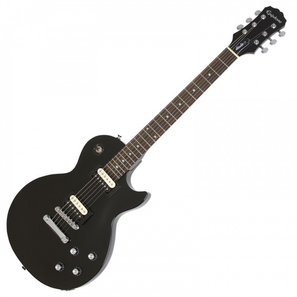 Epiphone Les Paul Studio LT Electric Guitar, Ebony Full Guitar