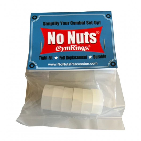 No Nuts CymRing 6pk, Translucent White