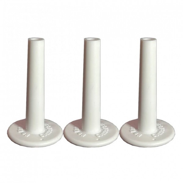 No Nuts Cymbal Sleeves 3pk, White