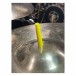 No Nuts Cymbal Sleeves 3pk, Yellow - Mounted