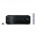 Yamaha R-N800A 100W Network Receiver, Black Front View 2