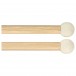 Meinl Switch Stick 5A, Drumstick Hickory Hybrid Wood Tip, Pair - Hard Felt Ends