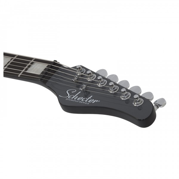 Schecter PT EX, Dorian Gray - Headstock 