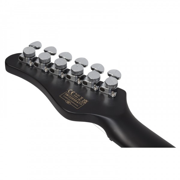 Schecter PT EX, Dorian Gray - Headstock Back