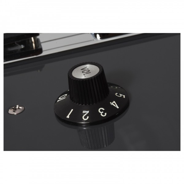 Schecter PT EX, Dorian Gray - Knob Closeup 