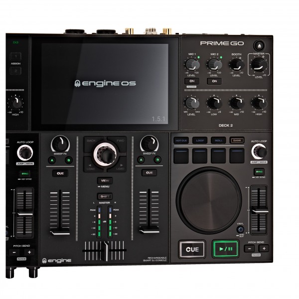 Denon DJ Prime Go Portable Standalone DJ System