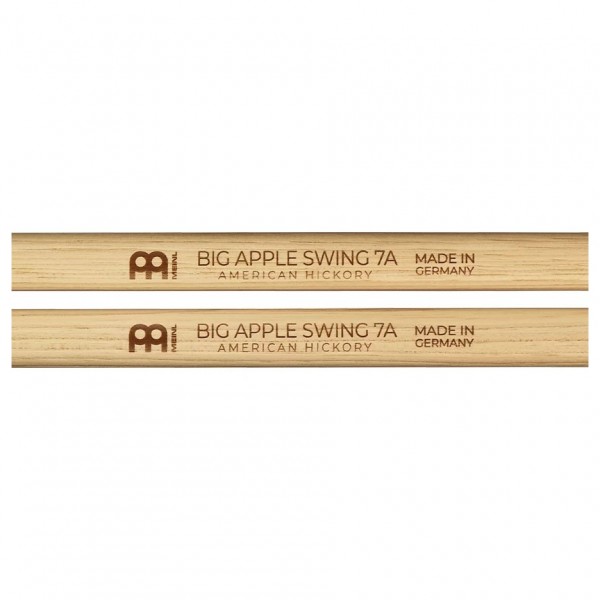 Meinl Big Apple Swing 7A American Hickory Small Acorn Wood Tip, Pair - Logo