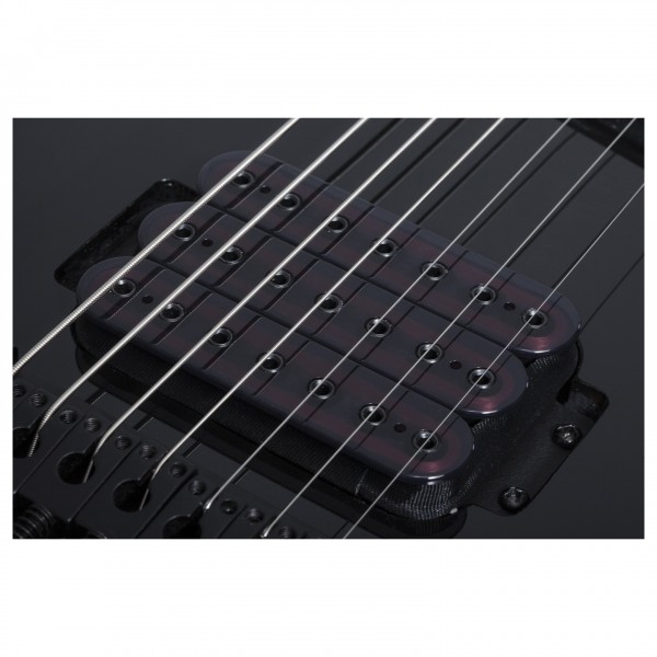 Schecter Sunset-7 Triad, Gloss Black - Pickups 