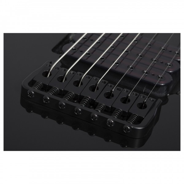 Schecter Sunset-7 Triad, Gloss Black - Brdige 