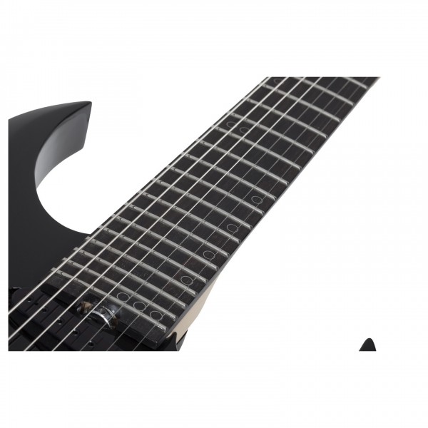 Schecter Sunset-7 Triad, Gloss Black - Fretboard