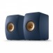 KEF LS50 Meta Special Edition Speakers (Pair), Royal Blue Front View