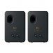 KEF LS50 Meta Speakers (Pair), Carbon Black Back View