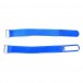 Gafer Cable Tie Straps (5 Pack), Blue - Front and Back