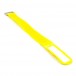 Gafer Cable Tie Straps (5 Pack), Yellow - Angled Single