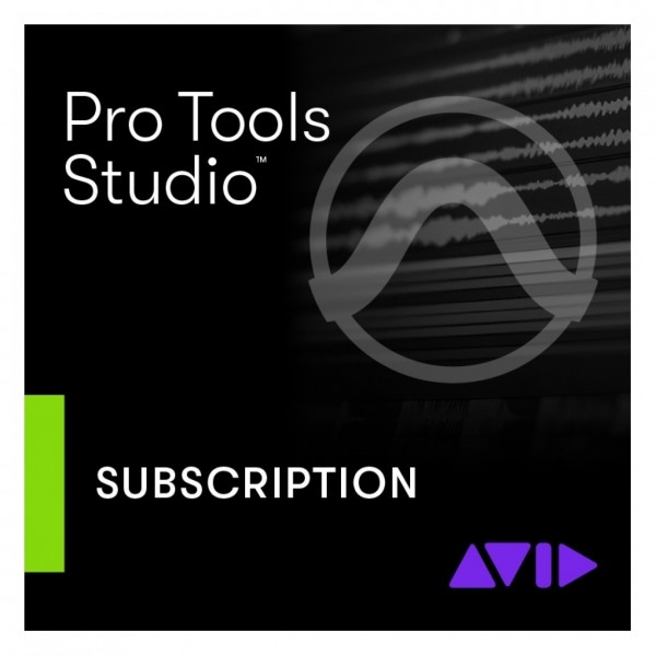 Pro Tools Studio 1-Year Subscription 