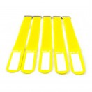 Gafer PL Tie Straps 25x400mm (5 Pack), Yellow