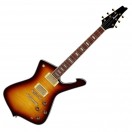 Ibanez Iceman w/ Super 80 Pickups, Flame Maple Violin Sunburst
