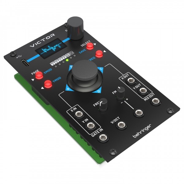 Behringer VICTOR Oscillator Module - Angled, Left