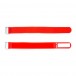 Gafer Cable Tie Straps (5 Pack), Red - Front and Back