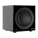 Monitor Audio Anthra W10 Subwoofer, High Gloss Black - side