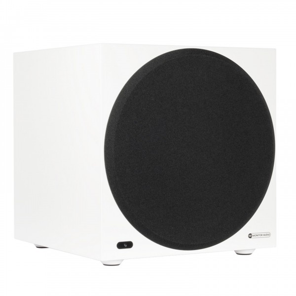 Monitor Audio Anthra W12 Subwoofer, Satin White - with grille